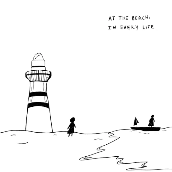 LP cover for At The Beach, In Every Life by Gigi Perez